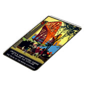 Vintage-poster - Engeland en Schotland Magneet (Linkerzijde)