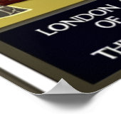 Vintage-poster - Engeland en Schotland Poster (Hoek)