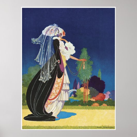 Vintage Poster "Fantasy Lady" (Voorkant)