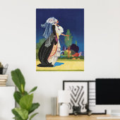 Vintage Poster "Fantasy Lady" (Thuiskantoor)
