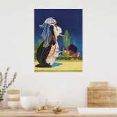 Vintage Poster "Fantasy Lady" (Keuken)