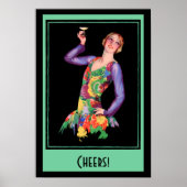 Vintage Poster - Flapper Girl 1920 (Voorkant)