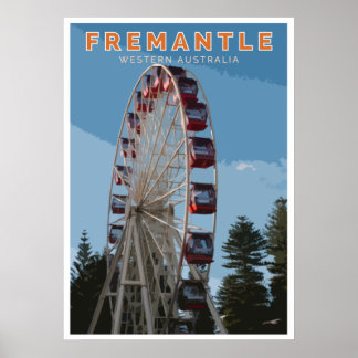 Vintage Poster - Fremantle, Western Australië