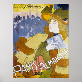 Vintage Poster Hoesje Parijs Almanach