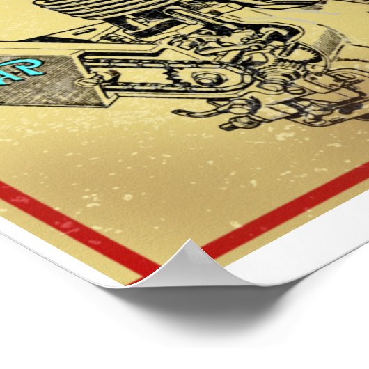 Vintage poster in 1930 (Hoek)