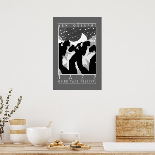Vintage Poster Jazz (Keuken)