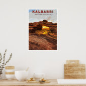 Vintage Poster - Kalbarri, Western Australië (Keuken)