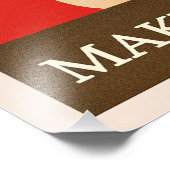 Vintage poster - Koffie maakt alles beter (Hoek)