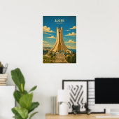Vintage poster Maqam Echahid - Algiers (Thuiskantoor)