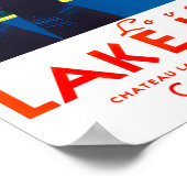 vintage-poster meer Louise Canada Poster (Hoek)