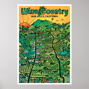 vintage-poster Napa Valley Poster