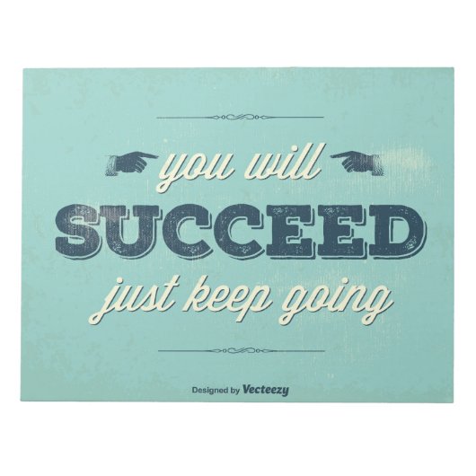 Vintage Poster Notitieblok (Voorkant)