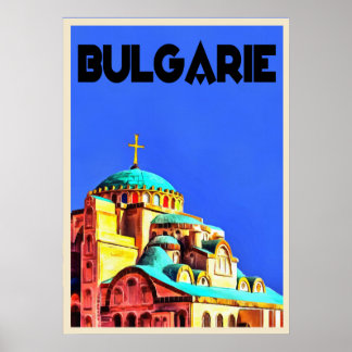 Vintage Poster of Bulgaria