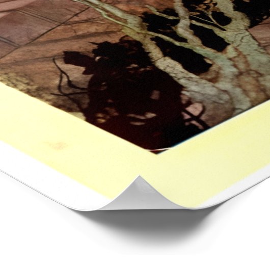 Vintage Poster Onze sentimentele tuin (Hoek)