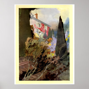 Vintage Poster Onze sentimentele tuin