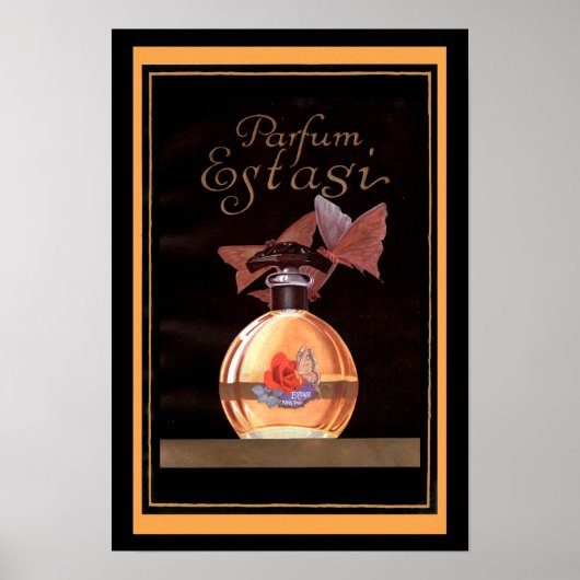Vintage Poster - Parfum Estasi (Voorkant)