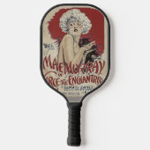 Vintage Poster Pickleball Paddle (Achterkant)