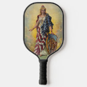 Vintage Poster Pickleball Paddle (Achterkant)