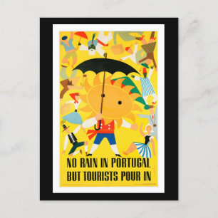 Vintage-poster - Portugal, Briefkaart