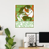 Vintage Poster Print: als harten Trump zijn (Thuiskantoor)