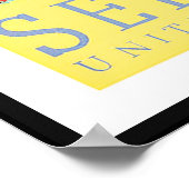 Vintage Poster Print Amerika Verenigde Staten (Hoek)