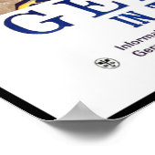 Vintage Poster Print Black Forest Duitsland (Hoek)