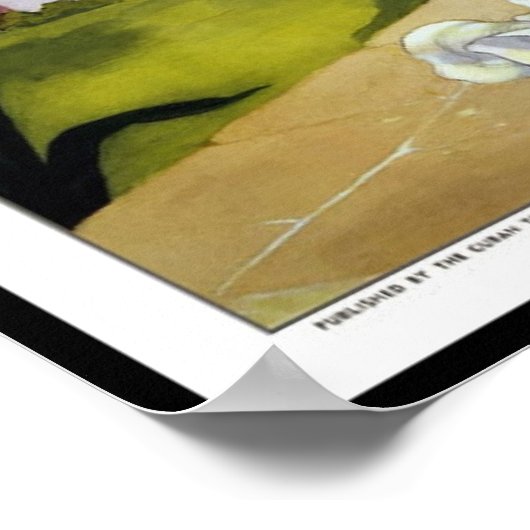 Vintage Poster print Cuba Holiday Grote (Hoek)