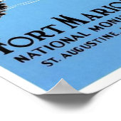 Vintage Poster Print Fort Marion National Park (Hoek)