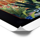 Vintage Poster Print Palermo Sicilië (Hoek)