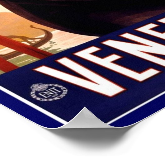 Vintage Poster Print Venezia (Hoek)