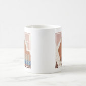 Vintage Poster Promoting reizen naar Montana. 2 Koffiemok (Center)