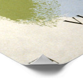 Vintage Poster Promoting reizen naar nationale par (Hoek)