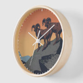 Vintage Poster Promoting reizen naar nationale par (Hoek)