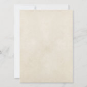 Vintage Poster Red, White & Blue Wedding Kaart (Achterkant)