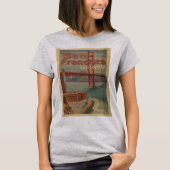 Vintage poster San Francisco T-shirt (Voorkant)