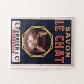 "Vintage poster Savon Le Chat" Legpuzzel (Horizontaal)