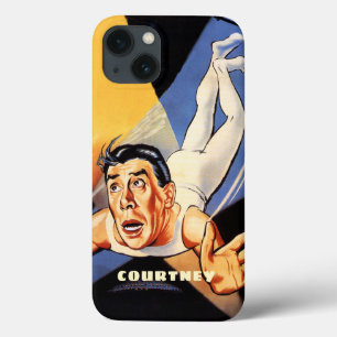 Vintage Poster Stijl Circus Acrobat Trapeze Arties Case-Mate iPhone Case