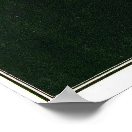 Vintage Poster | Structuur van zonnestralen (Hoek)