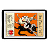 Vintage poster: The Black Cat, 1896 Magneet (Horizontaal)