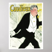 Vintage Poster - Toulouse-Lautrec - Caudieux (Voorkant)