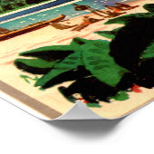 Vintage Poster, Tropisch Island Beach Poster (Hoek)