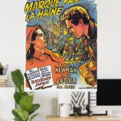 Vintage Poster uit België (Thuiskantoor)
