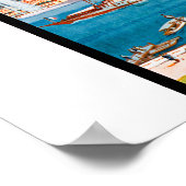 Vintage Poster uit Genève herstelt (Hoek)