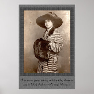 Vintage poster van eeuwige zest 18x24