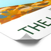 vintage-Poster van het Groot-Brittannië-meer Poster (Hoek)