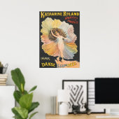 Vintage Poster van Katharine Roland (Thuiskantoor)