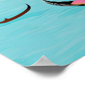 Vintage-poster van Venetië Poster (Hoek)