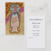 Vintage Poster  Visitekaartje (Voorkant / Achterkant)