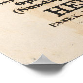 Vintage Poster voor oorlogswerving (Hoek)