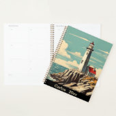 Vintage Poster Vuurtoren Planner (Display)
